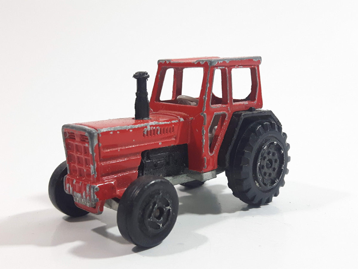 Majorette Tracteur Tractor No. 208 Red and Black Die Cast Toy Farm Mac ...