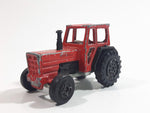 Majorette Tracteur Tractor No. 208 Red and Black Die Cast Toy Farm Machinery Vehicle