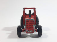Majorette Tracteur Tractor No. 208 Red and Black Die Cast Toy Farm Machinery Vehicle