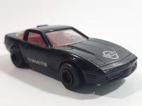 Rare Majorette Novacar No. 103 Chevrolet Corvette Black Die Cast Plastic Body Toy Race Car Vehicle