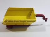 Vintage Corgi Toys IOT Goose Dumper Yellow Die Cast Toy Car Farming Machinery Vehicle Missing a Wheel