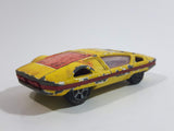 Vintage Corgi Juniors Whizzwheels Pininfarina Modulo Yellow Die Cast Toy Car Vehicle