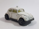 Vintage Corgi Juniors Whizzwheels Volkswagen 1300 Police Cop White Die Cast Toy Car Vehicle