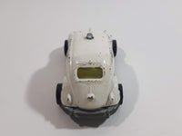Vintage Corgi Juniors Whizzwheels Volkswagen 1300 Police Cop White Die Cast Toy Car Vehicle
