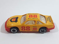Unknown Brand Bill Petty #88 Stock Car Team Racing Yellow Die Cast Toy Race Car Vehicle
