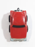 Vintage Nomura Turbo Red Plastic Friction Toy Car Vehicle with Spinning Rear Fan