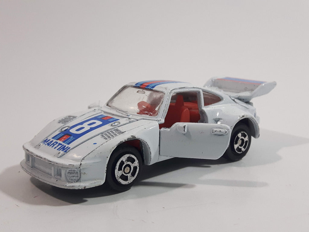 Vintage Porsche 935 Turbo Martini #8 White Die Cast Toy Race Car Vehic ...