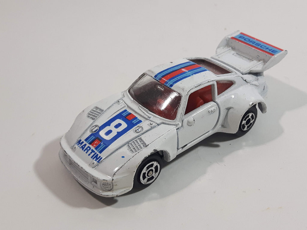 Vintage Porsche 935 Turbo Martini #8 White Die Cast Toy Race Car Vehic ...