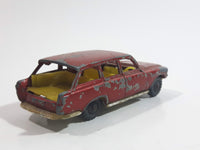 Vintage Husky Ford Zephyr 6 Estate Car Dark Red Die Cast Toy Car Vehicle Made in Gt. Britain