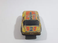 1985 Matchbox Super GT BR 1/2 Iso Grifo Cream Yellow Die Cast Toy Car Vehicle