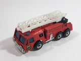1982 Matchbox Fire Engine Ladder Truck Red Die Cast Toy Car Emergency Rescue Firefighting Vehicle
