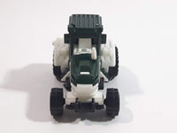 2010 Matchbox Farm Rigs Tractor Forest Green and White Die Cast Toy Ca ...
