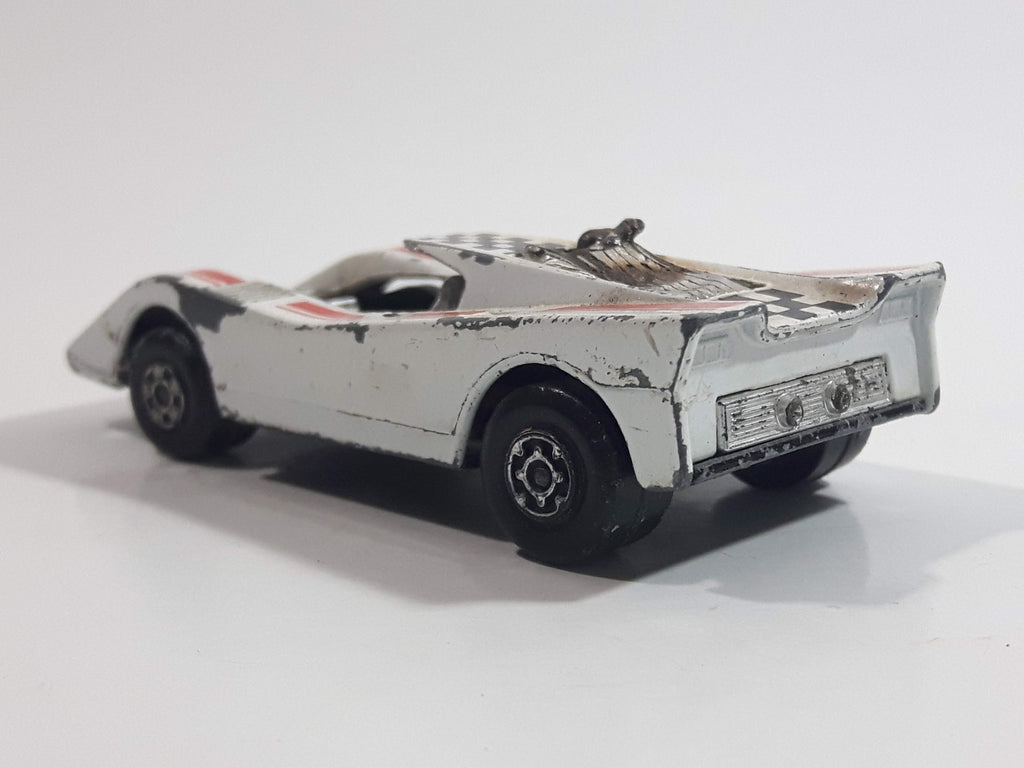 Vintage 1975 Lesney Matchbox Superfast No. 7 Hairy Hustler White Die C ...