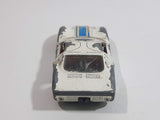 Vintage 1965 Lesney Matchbox Series No. 41 Ford G.T. White Die Cast Toy Race Car Vehicle