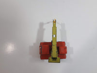 Vintage 1971 Lesney Matchbox Series Superfast No. 42 Iron Fairy Crane Orange and Lime Green Die Cast Toy Car Vehicle