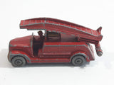 Vintage 1958 Lesney No. 9 Dennis Fire Engine Red Die Cast Toy Car Vehicle