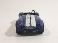 1983 Hot Wheels Hot Ones Classic Cobra Convertible Blue Die Cast Toy Car Vehicle w/ Opening Hood