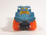 2012 Hot Wheels Quicksand Satin Blue Die Cast Toy Car Vehicle