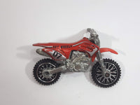 2007 Hot Wheels HW450F Dirt Bike Red Orange 07 Die Cast Toy Motorcycle Vehicle