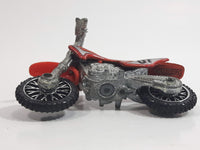 2007 Hot Wheels HW450F Dirt Bike Red Orange 07 Die Cast Toy Motorcycle Vehicle