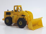 1982 Hot Wheels CAT 3 Wheel Loader Yellow Die Cast Toy Construction Vehicle