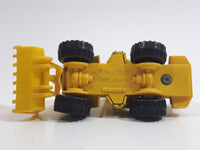 1982 Hot Wheels CAT 3 Wheel Loader Yellow Die Cast Toy Construction Vehicle