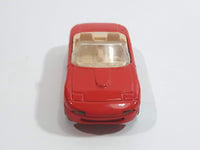 1991 Hot Wheels Mazda MX-5 Miata Convertible Red Die Cast Toy Sports Car Vehicle