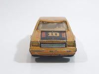 1983 Hot Wheels Mirada Stocker Metallic Gold Die Cast Toy Muscle Car Vehicle
