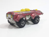 1980 Hot Wheels Spacer Racer Metallic Pink Pearl Red Die Cast Toy Car Vehicle