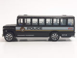 1997 Hot Wheels Prisoner Transport 013 School Bus Black Die Cast Toy Car Vehicle