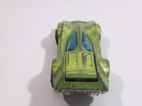 Vintage 1971 Hot Wheels Red Lines Bugeye Spectraflame Lime Green Die Cast Toy Car Vehicle with Opening Hood