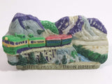 White Pass & Yukon Route Train Themed 3D Resin Fridge Magnet Souvenir