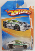 2010 Hot Wheels Track Stars Hollowback Pearl White Die Cast Toy Car Vehicle - New in Package