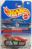 1999 Hot Wheels Buggin' Out Treadator Red Die Cast Toy Car Vehicle - New in Package