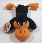 1996 Warner Bros Looney Tunes Daffy Duck Cartoon Character 6" Plush with Tags