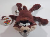 1996 Warner Bros Looney Tunes Taz Tasmanian Devil Cartoon Character 6" Plush with Tags