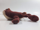 1996 Warner Bros Looney Tunes Taz Tasmanian Devil Cartoon Character 6" Plush with Tags