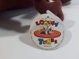 1996 Warner Bros Looney Tunes Taz Tasmanian Devil Cartoon Character 6" Plush with Tags