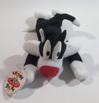 1996 Warner Bros Looney Tunes Sylvester The Cat Cartoon Character 6" Plush with Tags