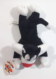 1996 Warner Bros Looney Tunes Sylvester The Cat Cartoon Character 6" Plush with Tags