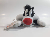 1996 Warner Bros Looney Tunes Sylvester The Cat Cartoon Character 6" Plush with Tags