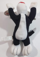 1996 Warner Bros Looney Tunes Sylvester The Cat Cartoon Character 6" Plush with Tags