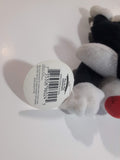 1996 Warner Bros Looney Tunes Sylvester The Cat Cartoon Character 6" Plush with Tags