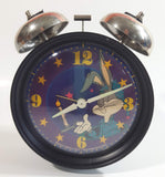 1994 Warner Bros Bugs Bunny Carton Character Westclox Twin Bell Alarm Clock