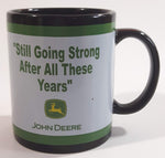 Enesco John Deere "Still Going Strong After All These Years" Black Ceramic Coffee Mug Cup