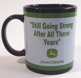 Enesco John Deere "Still Going Strong After All These Years" Black Ceramic Coffee Mug Cup