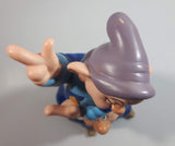 Concord Canada Disney Dopey & Sneezy Stacked Dwarfs Blue 10" Tall Vinyl Coin Bank