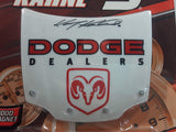 2007 Action Racing NASCAR Winner's Circle Autographed Hood Series #9 Kasey Kahne Dodge Dealers Dodge Charger White and Red Die Cast Toy Race Car Vehicle with Hood Magnet - New in Package Sealed