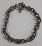 Small 7 1/2" Metal Chain Bracelet with Bar Clasp