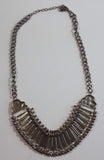 Costume Jewelry 22" Silver Plated Copper Tone Metal Chain Necklace